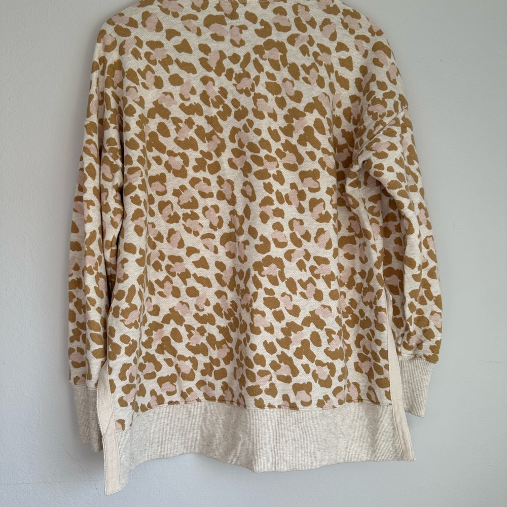 Aerie Leopard Print Sweater - Picture 2 of 4